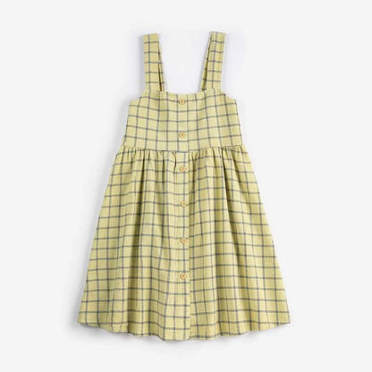 Vestido Meninas Fashion 2026 Primavera Verão Estampado Flores Vestidos Fashion Bebé Crianças Saia Série Roupa