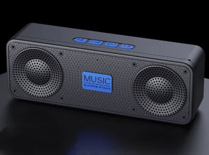 S18 Coluna Bluetooth Criativa Sem Fios, Áudio para Telemóvel, Subwoofer para Computador, Rádio Portátil para Exterior