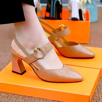 Cresfimix sapatos femininas lady fashion white patent leather elegant high quality square heel shoes for office hotel work ba430