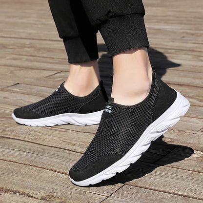 YRZL Sapatilhas de Corrida Novas para Homens Calçado Desportivo Respirável Leve Moderno Verão Ténis Respiráveis para Homens Tamanhos Grandes 39-46