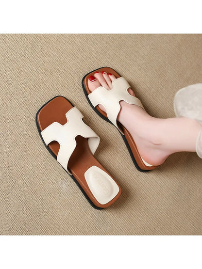 Stylish Summer Slippers Sandals Comfortable Soft Sole Trendy Design for Women Men Daily Walking