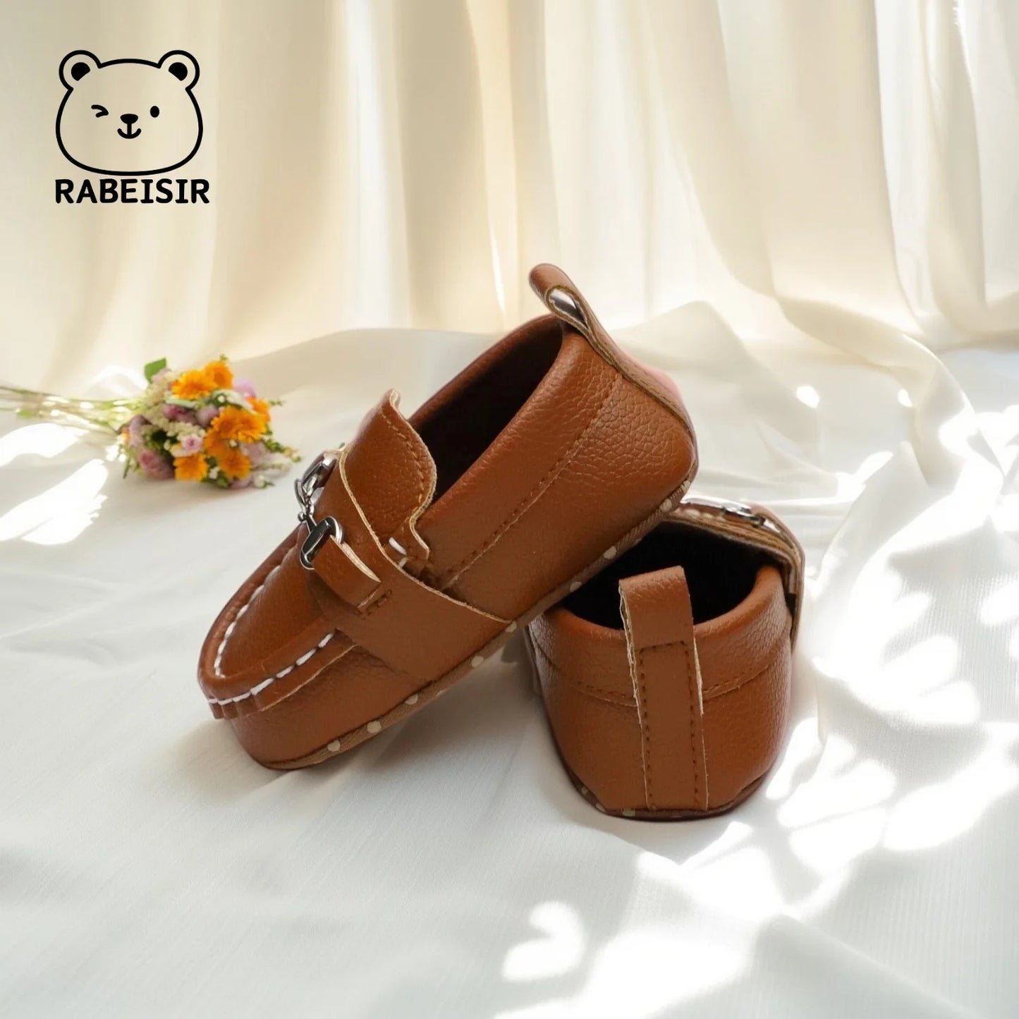 Casual Slip On Low Top Loafer Shoes For Baby Boys, Lightweight Comfortable Non Slip Flat Shoes For Indoor Outdoor Walking, Sprin