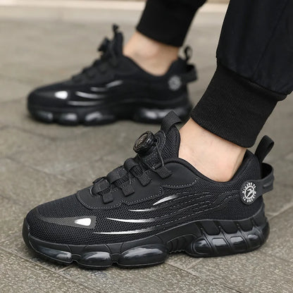 (No Steel Toe) Men's Outdoor Casual Shoes, Sneakers Suitable for Hiking, Walking, Casual Sneakers for Gifts