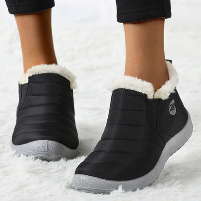 Sapatilhas para Mulher 2024 Sapatos de Inverno Sapatilhas Femininas Manter Quentes Sapatilhas de Inverno com Pelo Sapatos Vulcanizados para Mulher Calçado da Moda