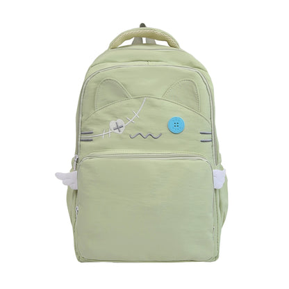 Mochila Escolar para Aluna do Ensino Básico com Design Único, Bonita e Divertida, Mochila Feminina para Crianças, Mala Escolar de Viagem Leve para Meninas