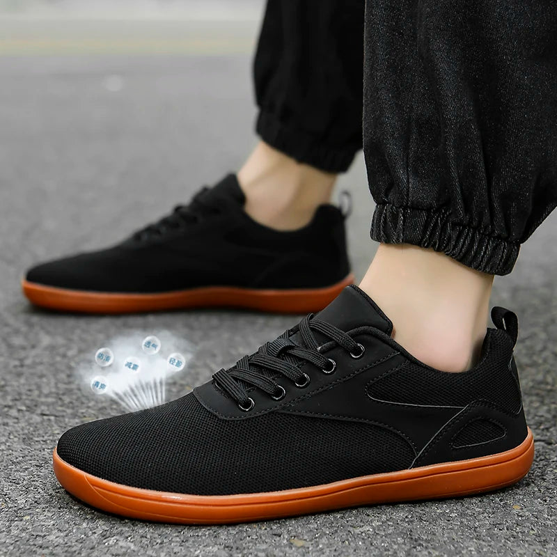 Wide-toed Shoes Men's Fashion Simple Casual Sports Shoes Barefoot Shoes Women's Jogging Shoes Walking Shoes