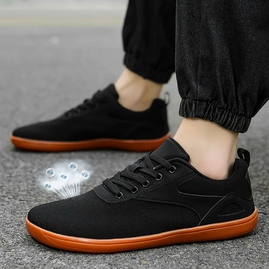 Wide-toed Shoes Men's Fashion Simple Casual Sports Shoes Barefoot Shoes Women's Jogging Shoes Walking Shoes