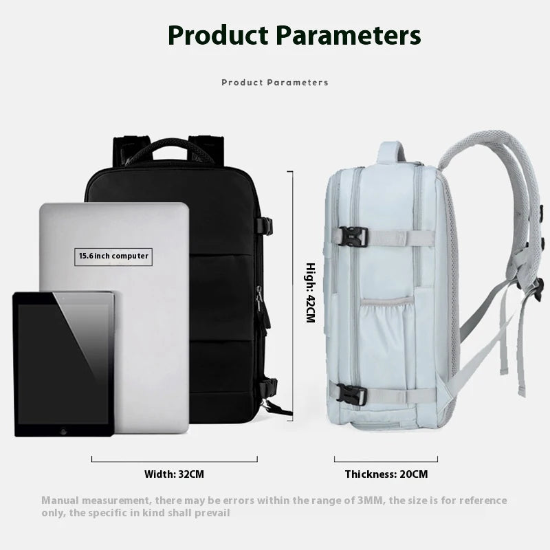 Mochila leve de lazer para casais, mochila de viagem, nova mochila feminina, mochila escolar para estudantes, bagagem de