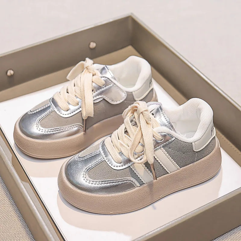 Sapatilhas Casuais de Outono Inverno para Meninas, Sapatilhas Forrest Gump para Meninos, Sapatilhas de Plataforma da Moda, Sapatilhas Desportivas de Sola Macia para Crianças