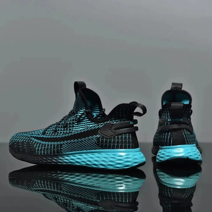 New Mijia Men's Sneaker Breathable Sports Shoes  Stretch Fabric Soft Mesh Comfortable Running Lightweight Walking Jogging Shoes