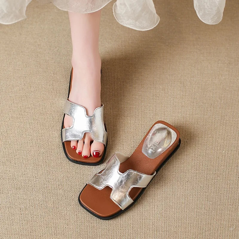 Stylish Summer Slippers Sandals Comfortable Soft Sole Trendy Design for Women Men Daily Walking