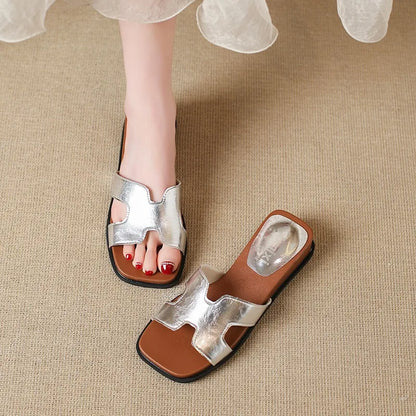 Stylish Summer Slippers Sandals Comfortable Soft Sole Trendy Design for Women Men Daily Walking