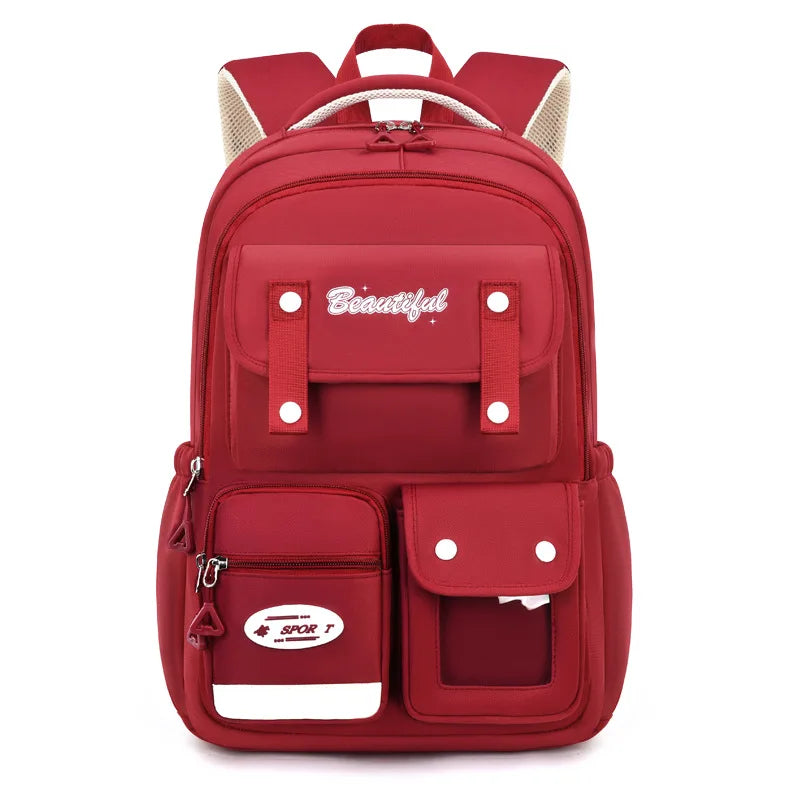 Mochilas Escolares Menina Mochila Escolar Kawaii Leve Crianças Mochila Escolar Bolsa de Livros Mochila de Viagem Mochilas Presentes