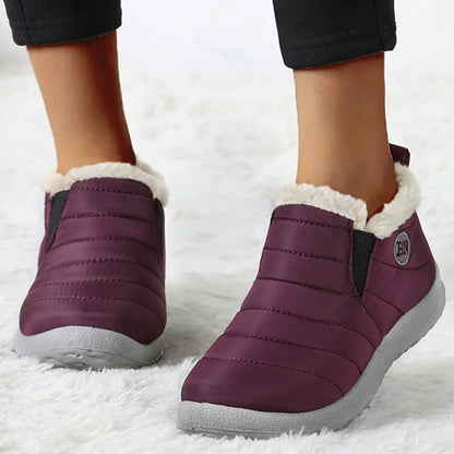 Sapatilhas para Mulher 2024 Sapatos de Inverno Sapatilhas Femininas Manter Quentes Sapatilhas de Inverno com Pelo Sapatos Vulcanizados para Mulher Calçado da Moda
