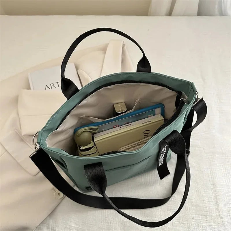 Multi Functional Shoulder Bag, Backpack, Crossbody Bag, Large Capacity Oxford Waterproof Shoulder Bag  Tote Bags for Women