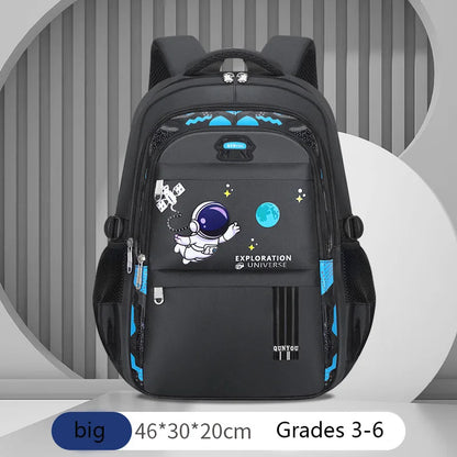 Mochila Escolar Infantil para Meninos Mochila Escolar de Astronauta Impermeável Mochila Escolar Primária Mochila Infantil