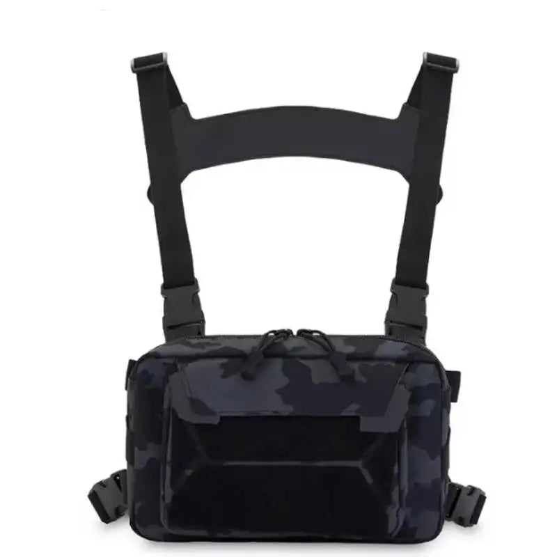 Fishing Chest Bag Men's Tactical Bags Waterproof Molle Nylon Climbing Camping Backpacks Outdoor Travel Vest Backpack Fanny Pack