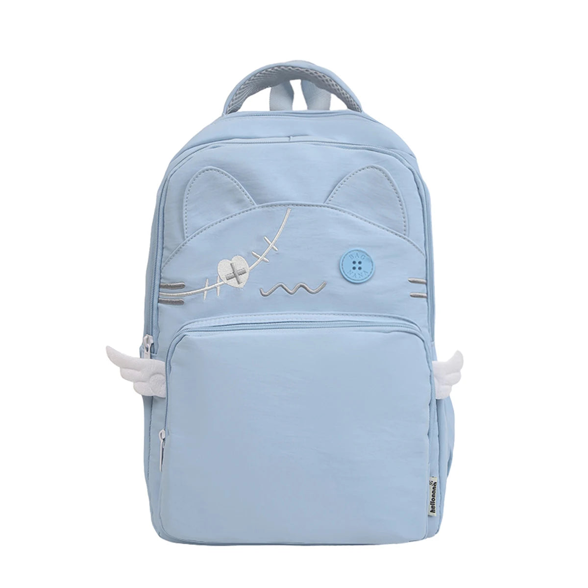 Mochila Escolar para Aluna do Ensino Básico com Design Único, Bonita e Divertida, Mochila Feminina para Crianças, Mala Escolar de Viagem Leve para Meninas