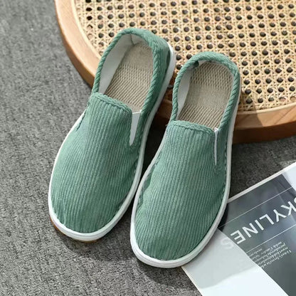 2025 New Summer Mesh Shoes Men Slip-On Flat Sapatos Hollow Out Comfortable Father Shoes Man Casual Moccasins Basic Espadrille