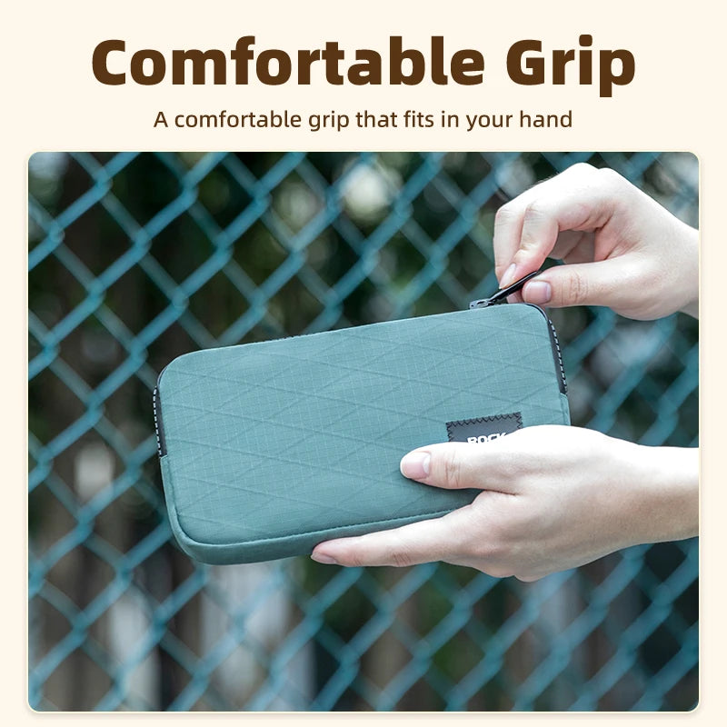 Bolsas para Telemóvel ROCKBROS Capa Protetora Universal para iPhone Samsung Huawei Xiaomi Armazenamento de Ferramentas e Moedas para Ciclismo