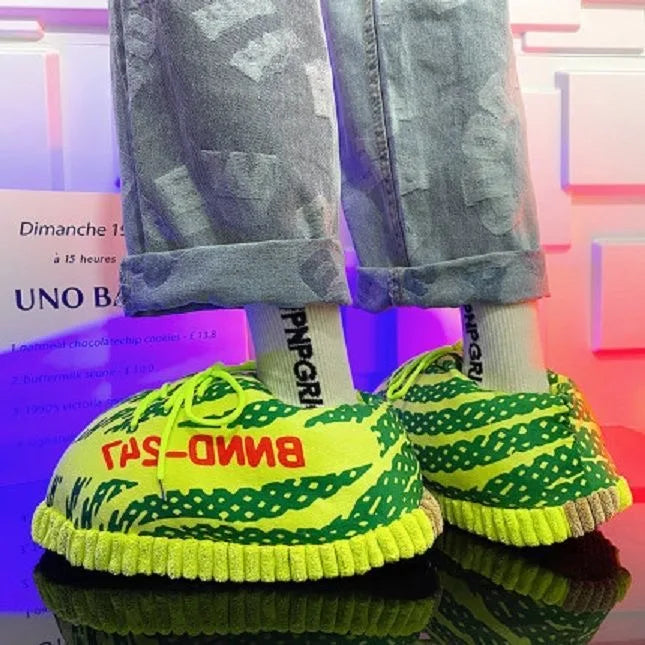 Unisex One Size Fits Most Eu 36-43 Winter Indoor Cotton Shoes Woman Warmth Home Slippers Women/Men Snug Sneakers Ladies Slipper