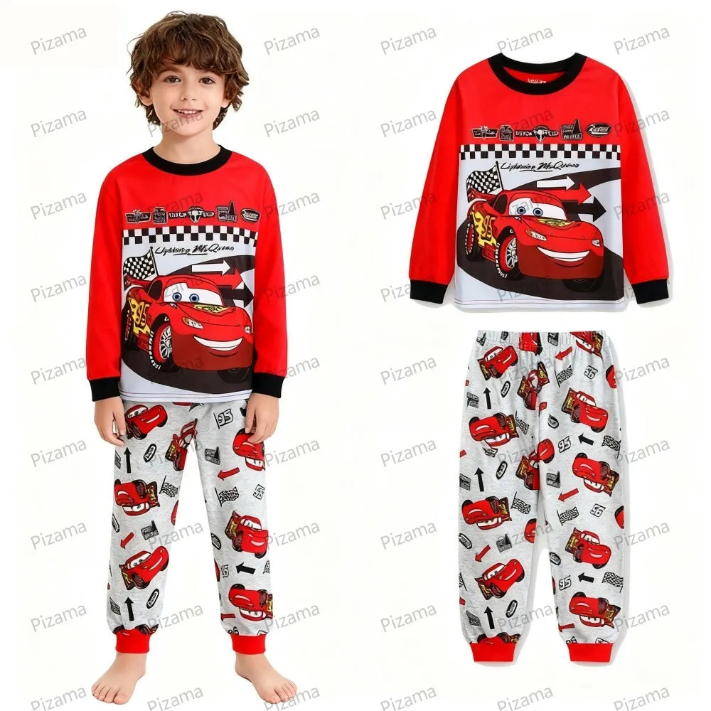 100 Cotton Boys Pajamas Super Hero Kids Pyjamas Children Sleepwear Toddler Baby Nightwear Pijamas Homewear