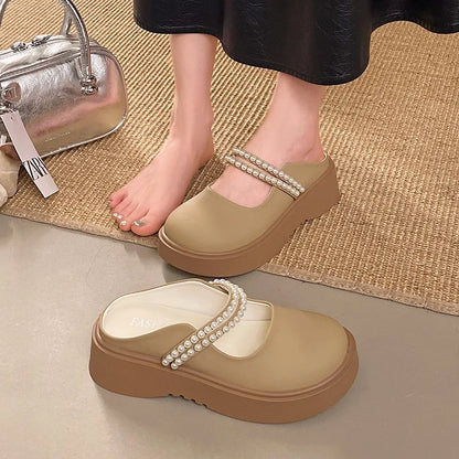 New Summer Sandals Slippers For Women, Fashion Casual All Match Soft Sole Comfortable Female Footwear Daily Outdoor Wear