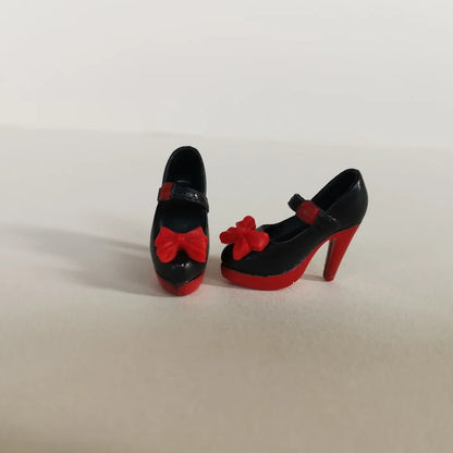 Quality DIY Shoes High Heels Cute Multicolors Casual Sandal Doll Accessories Original Doll Shoes for 1/6 BJD 30cm Dolls