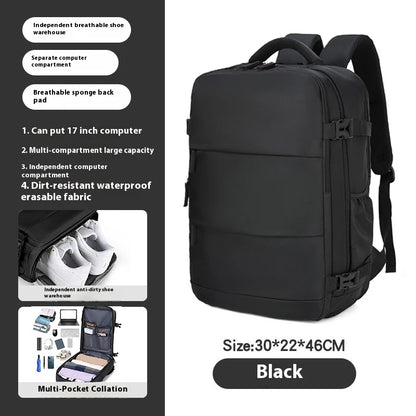 Mochila leve de lazer para casais, mochila de viagem, nova mochila feminina, mochila escolar para estudantes, bagagem de