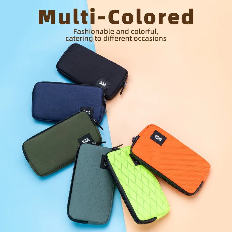 Bolsas para Telemóvel ROCKBROS Capa Protetora Universal para iPhone Samsung Huawei Xiaomi Armazenamento de Ferramentas e Moedas para Ciclismo