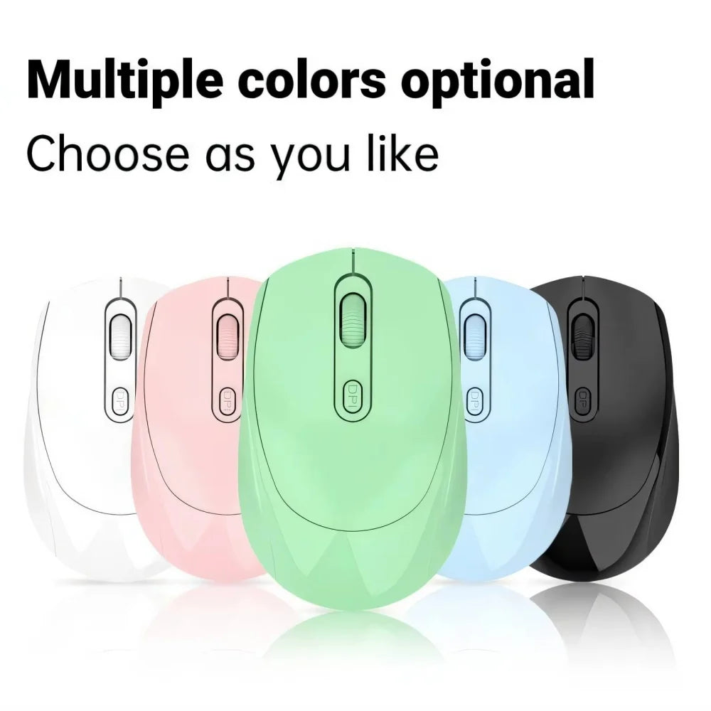 Wireless Mouse, 2.4G Ergonomic Optical Mouse, Computer Mouse for Laptop, PC,Chromebook,Notebook,Battery Small Cordless Mice