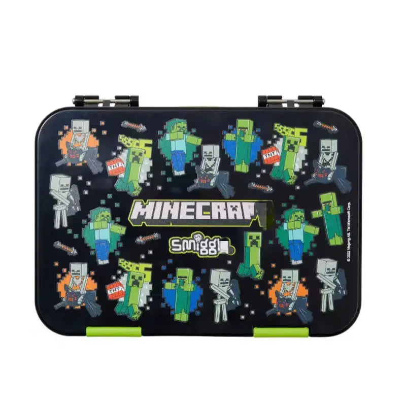 Mochila Escolar Ergonómica Smiggl Minecra Leve Grande Capacidade Respirável de Descompressão para Estudantes