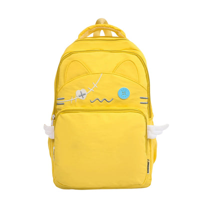 Mochila Escolar para Aluna do Ensino Básico com Design Único, Bonita e Divertida, Mochila Feminina para Crianças, Mala Escolar de Viagem Leve para Meninas