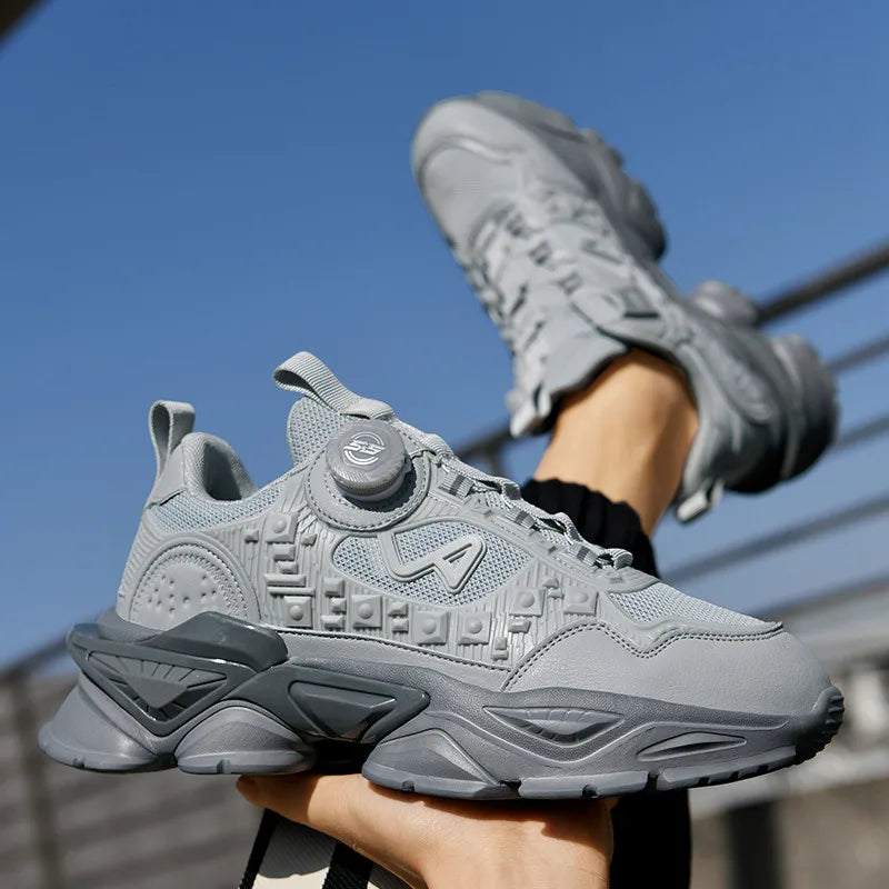 Men's Casual Sneakers Breathable Luxury Trainer Race Shoes Fashion Loafers Running Shoes for Male Comfortable Tenis