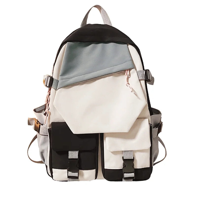 Daily Fashion Mochilas Korean School Backpack for College Students Bagpack Kpop Bookbag Teenager Casual Schoolbags Sac A Dos