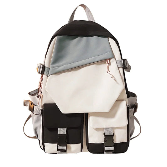 Daily Fashion Mochilas Korean School Backpack for College Students Bagpack Kpop Bookbag Teenager Casual Schoolbags Sac A Dos