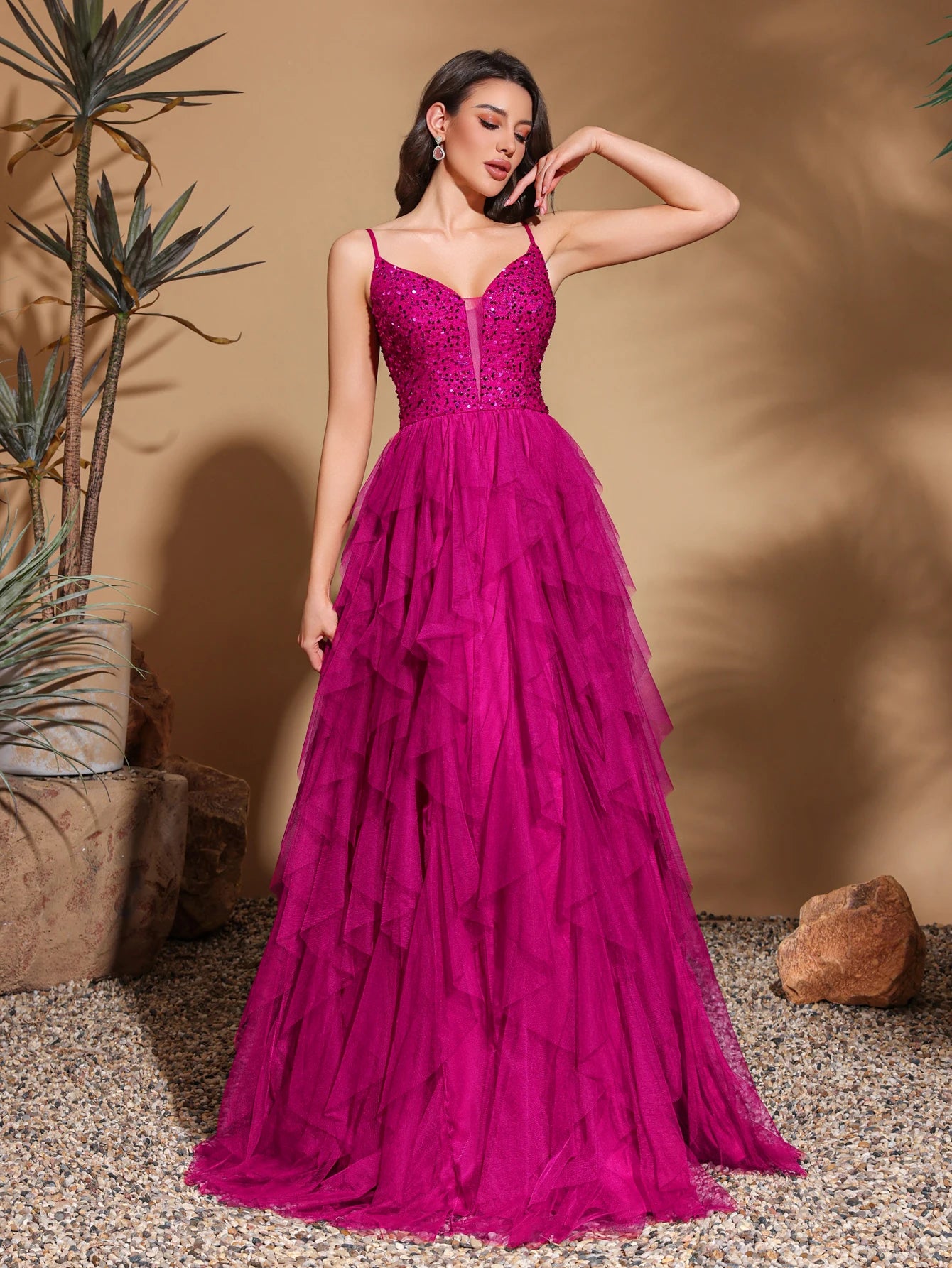 Vestido comprido de senhora Rose Red Vestidos de noite familiares vestidos de festa trajes de festival roupa de formatura roupa de encontro de férias