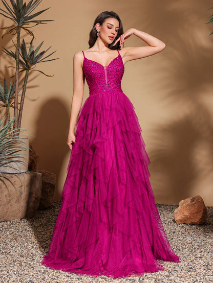 Vestido comprido de senhora Rose Red Vestidos de noite familiares vestidos de festa trajes de festival roupa de formatura roupa de encontro de férias