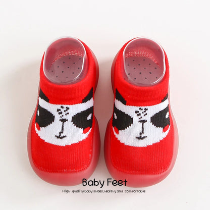 Baby Socks Shoes Boy Girl Fashion Toddler Shoes Anti-Slip  Soft Rubber Shoes Animal Style New Arrival Baby First Walker Autumn