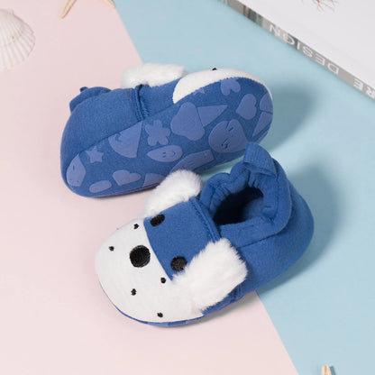 Baby Unisex Cotton Shoes Cute Animal Bee Anti-Slip Soft Bottom Baby Boy Girl Shoes First Walkers Newborn Toddler Crib Shoes 2023