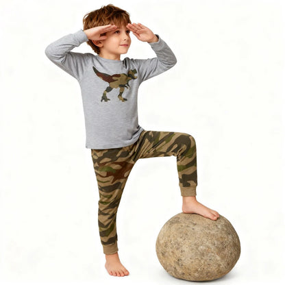 kids pajamas set baby pijama boys animal embroidery sleepwear girls cute 100% cotton soft nightwear children clothing homewear