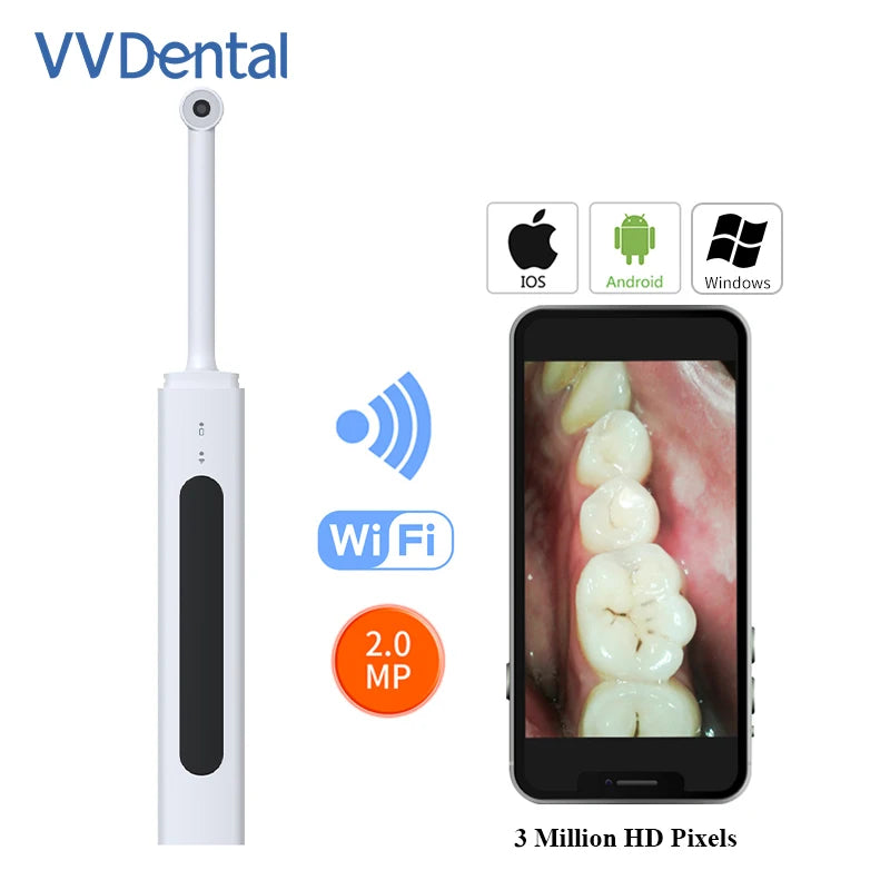 Dentistry  Camera 3mp Wifi Dental Intra Oral Examination Camera Sensor Electronic HD Camara Endoscope Cameras for Clinic
