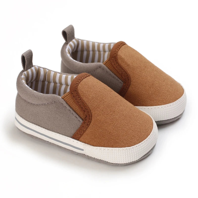 Newborn Male Baby Shoes Soft Soled Crib Shoes Warm Boots Anti Slip Sports Shoes 0-18 Months Old The First Walking Shoe