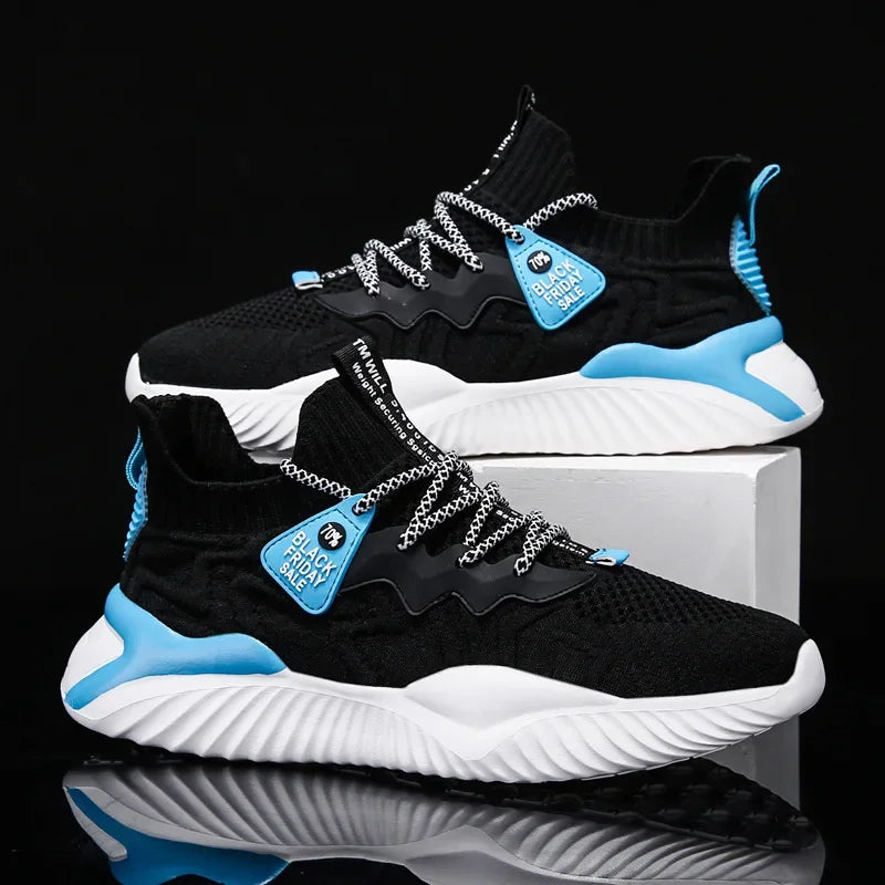 Tenis Men Sneakers  Running Mens Casual Shoes Luxury Sneakers Trainer Race Breathable Shoes Fashion Mesh Loafers Shoes for Men