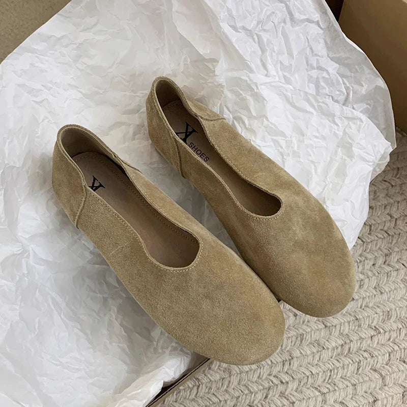 Loafers Shoes for Women Flats Sport Sneakers Walking Comfort Shallow Sandals New Running Dress Shoes Ballet Zapatos Female