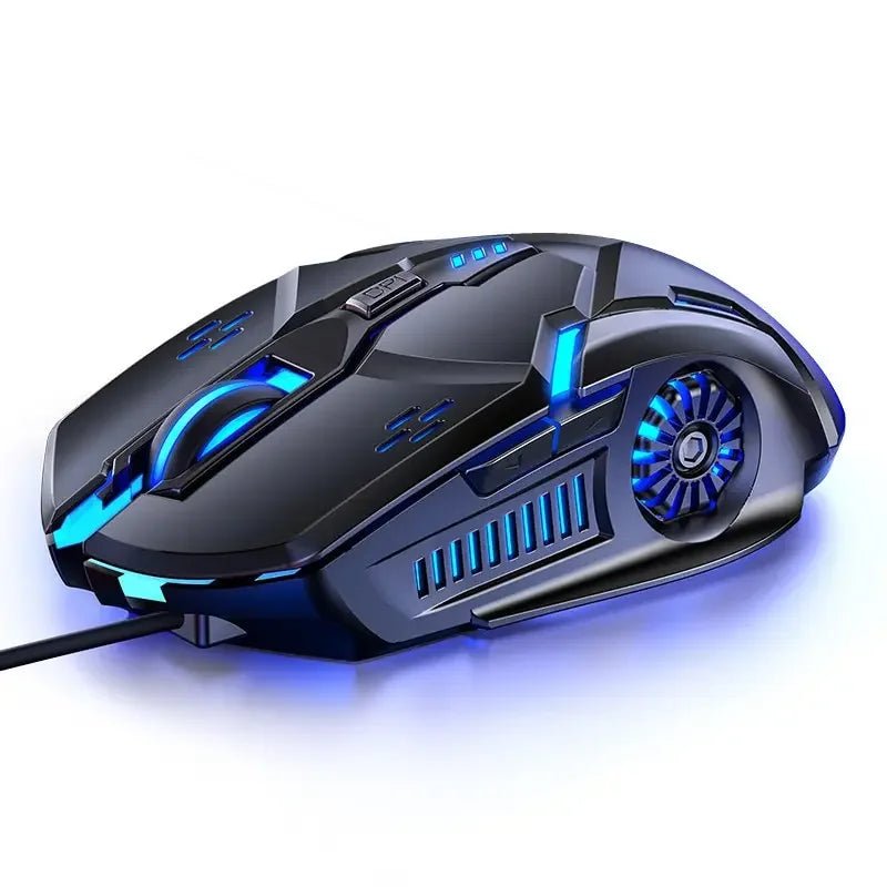 G5 Mute Wired Mouse Six Keys Luminous Game E-Sports Machinery Computer Accessories Gaming Mouse for Laptop Desktop