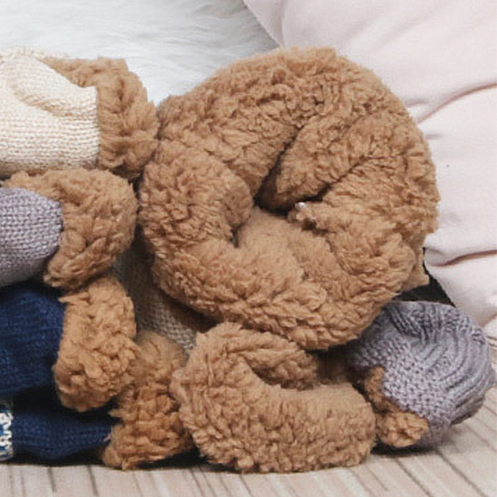 Men Women Winter Indoor Home Slippers Socks Non Slip Thick Thermal Socks Warm Thermal Slipper Socks Soft for Christmas