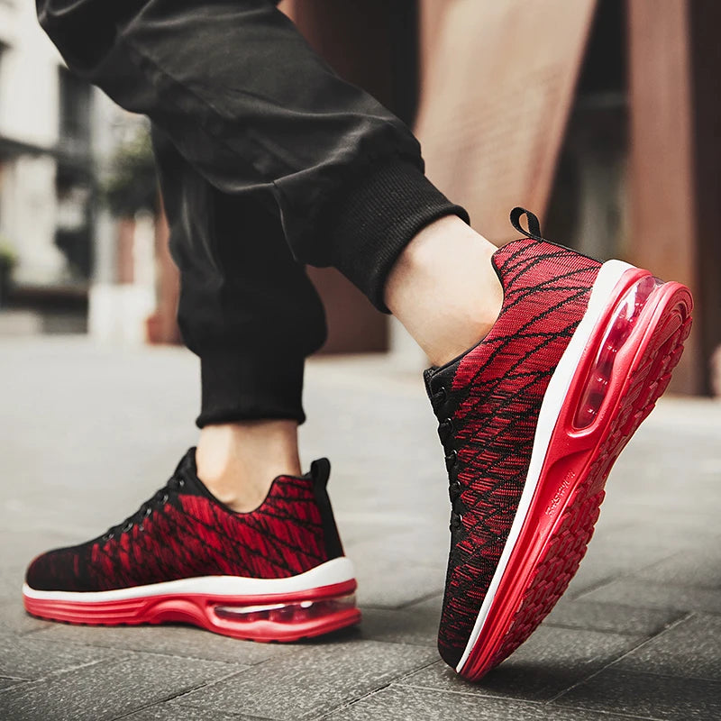 Mens Casual Winter Sneakers Outdoor Breathable Air Sport Running Breathable Shoes Anti Slip Men Trend Shoes Tenis Vintage Hombre