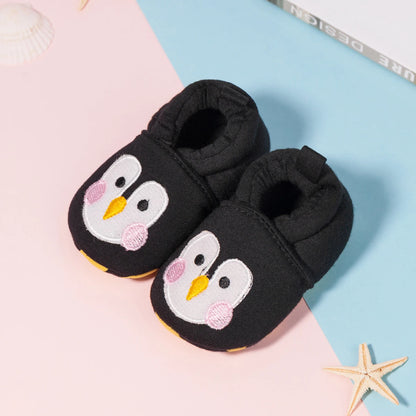 Baby Unisex Cotton Shoes Cute Animal Bee Anti-Slip Soft Bottom Baby Boy Girl Shoes First Walkers Newborn Toddler Crib Shoes 2023