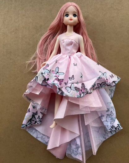 1/6 Doll Dresses For Blythy Jenny Doll Sweetpie Luxury Dress Fashion Doll Clothes For Licca Doll Kids Toy